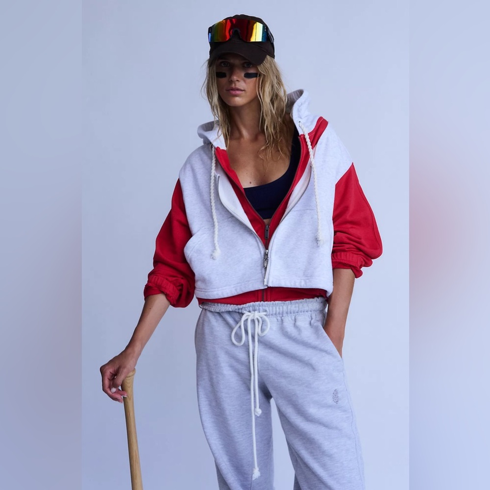 Free people Two Step Zip Up jacket